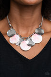 Paparazzi Tie Dye Drama - Multi Necklace