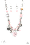 Paparazzi Charmed, I Am Sure - Pink Necklace