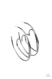 Paparazzi Earrings Love At First BRIGHT - Black