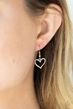 Paparazzi Necklace Vintagely Valentine - Silver