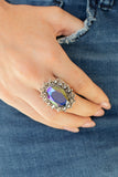 Paparazzi Bling Of All Bling - iridescent Blue Ring