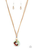 Paparazzi Primal Paradise - Green Necklace