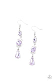 Paparazzi Outstanding Opulence - Purple Earrings