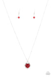 Paparazzi A Dream is a Wish Your Heart Makes - Red Necklace
