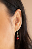 Paparazzi A Dream is a Wish Your Heart Makes - Red Necklace