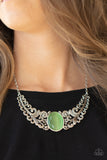 Paparazzi Celestial Eden - Green Necklace