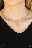 Paparazzi Insta Connection - Silver Necklace