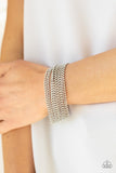 Paparazzi I Woke Up Like This - White Bracelet