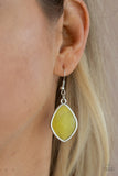 Paparazzi Opulently Oracle - Yellow Necklace