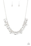 Paparazzi Long Live Sparkle - White Necklace EMP Exclusive