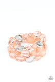 Paparazzi Oceanside Bliss - Orange Bracelets