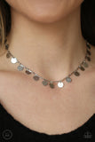 Paparazzi Musically Minimalist - Silver Choker Necklace