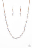 Papa Incredibly Iridescent - Rose Gold Necklace