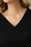 Papa Incredibly Iridescent - Rose Gold Necklace