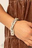 Paparazzi Vintage Variation - White Pearl Bracelet