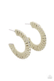 Paparazzi A Chance of RAINBOWS - Green Hoop Earrings