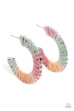 Paparazzi A Chance of RAINBOWS - Multi Hoop Earrings