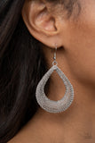 Paparazzi A Hot MESH - Silver Necklace