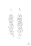 Paparazzi Long Live The Rebels - Silver Earrings