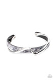 Paparazzi Craveable Curves - Silver Bracelet