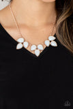Paparazzi Prairie Fairytale - Rose Gold Necklace