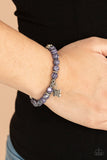 Paparazzi Butterfly Wishes - Purple Bracelet