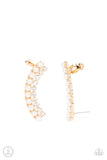 Paparazzi Doubled Down On Dazzle - Gold Ear Crawlers