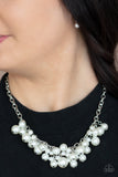 Paparazzi Down For The COUNTESS - White Pearl Necklace