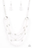 Paparazzi Best POSH-ible Taste - White Necklace