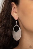 Paparazzi Fan Girl Glam - Silver Earring