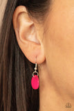 Paparazzi  Tidal Tassels - Pink Necklace