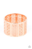 Paparazzi Thai Terrariums - Copper Bracelet