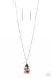Paparazzi Pop Goes the Perennial - Pink Necklace