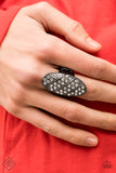 Paparazzi Galactic Glitz Black Ring