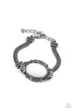Paparazzi Top-Notch Drama - White Bracelet