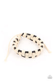 Paparazzi Rustic Terrain - Black Urban Bracelet