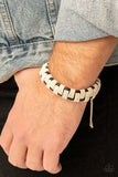 Paparazzi Rustic Terrain - Black Urban Bracelet