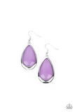 Paparazzi A World To SEER - Purple Earrings