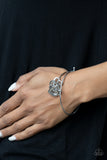 Paparazzi A Charmed Society - Silver Mother’s Day Bracelet
