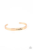 Paparazzi Sweetly Named - Gold Bracelet