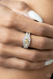 Paparazzi Celestial Crowns - Yellow Iridescent Ring