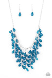 Paparazzi Garden Fairytale - Blue Necklace Convention Exclusive 2021