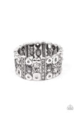 Paparazzi Dynamically Diverse - Silver Bracelet Convention 2021 Exclusive
