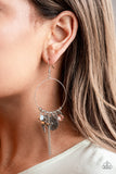 Paparazzi TWEET Dreams - White Earrings