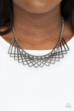 Paparazzi Metro Mirage - Black Necklace
