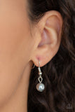 Paparazzi Industrial Intensity 2 Silver Necklace and matching Earrings