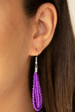Paparazzi The Great Outback - Purple Seed Bead Necklace - The Jewelry Box Collection 