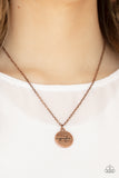 Paparazzi Worlds Best Grandma - Copper Necklace