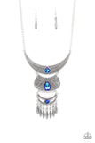 Paparazzi Lunar Enchantment - Blue Necklace Convention 2021