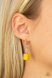 Paparazzi Tranquil Trendsetter - Yellow Necklace Convention 2021
